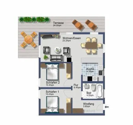 Apartment Fewo-5-0-s-ferienwohnung-in-graal-mueritz Graal-Mueritz